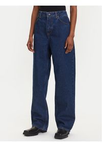 Hugo - HUGO Jeansy Leni_B 50534157 Granatowy Loose Fit. Kolor: niebieski #1