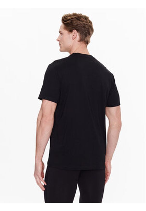 BOSS - Boss T-Shirt 50483644 Czarny Regular Fit. Kolor: czarny. Materiał: bawełna
