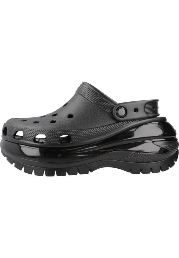 Tenisówki Crocs Model Classic Mega Crush Clog Kolor Czarny. Kolor: czarny. Materiał: materiał, syntetyk