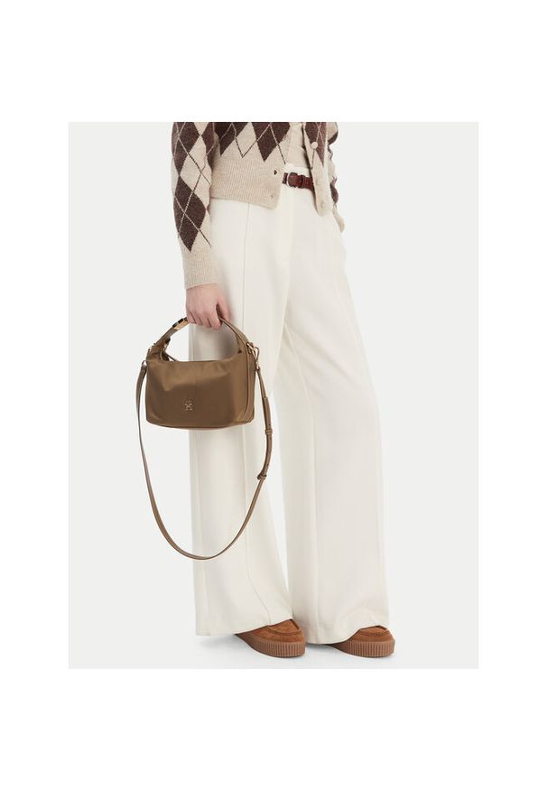 TOMMY HILFIGER - Torebka Tommy Hilfiger. Kolor: brązowy