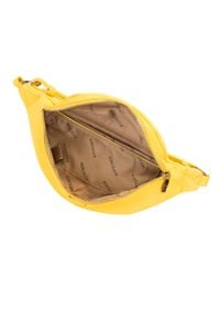 Wittchen - Damska torebka nerka klasyczna. Kolor: żółty. Materiał: skóra ekologiczna #3