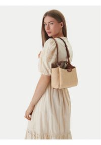 DKNY Torebka Willa Mini Satchel R61DOJ07 Beżowy. Kolor: beżowy #1