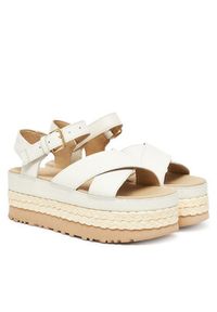 Ugg Sandały W Aubrey Ankle Strap 1169650 Écru. Materiał: skóra #4