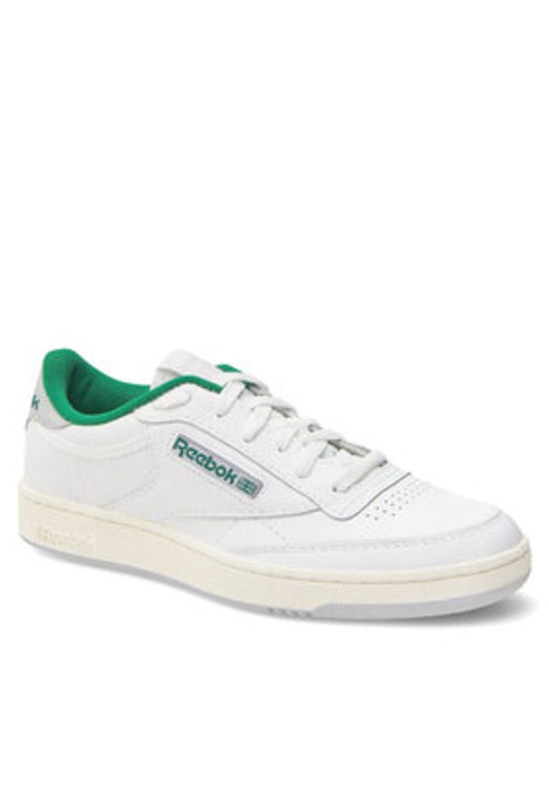 Reebok Sneakersy Club C 85 100032970-M Biały. Kolor: biały. Materiał: skóra. Model: Reebok Club