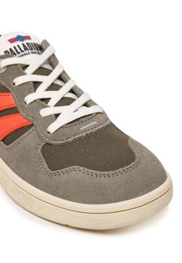 Palladium Sneakersy Pallacup Flame Tx 74486-345-M Szary. Kolor: szary. Materiał: zamsz, skóra