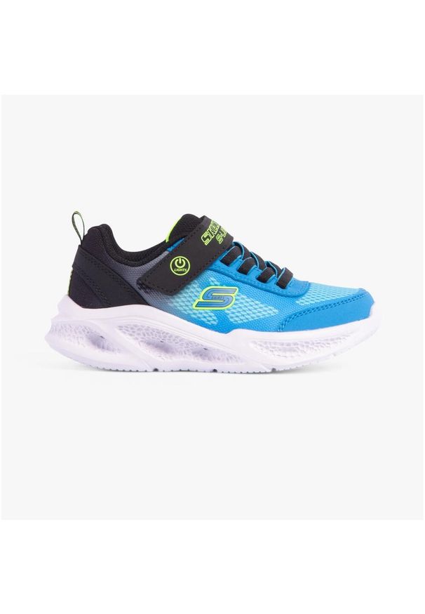 skechers - Buty dziecięce SKECHERS Meteor Lights. Okazja: na co dzień. Kolor: niebieski
