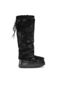 Jenny Fairy Kozaki WS19002-04A Czarny. Kolor: czarny. Materiał: materiał #1