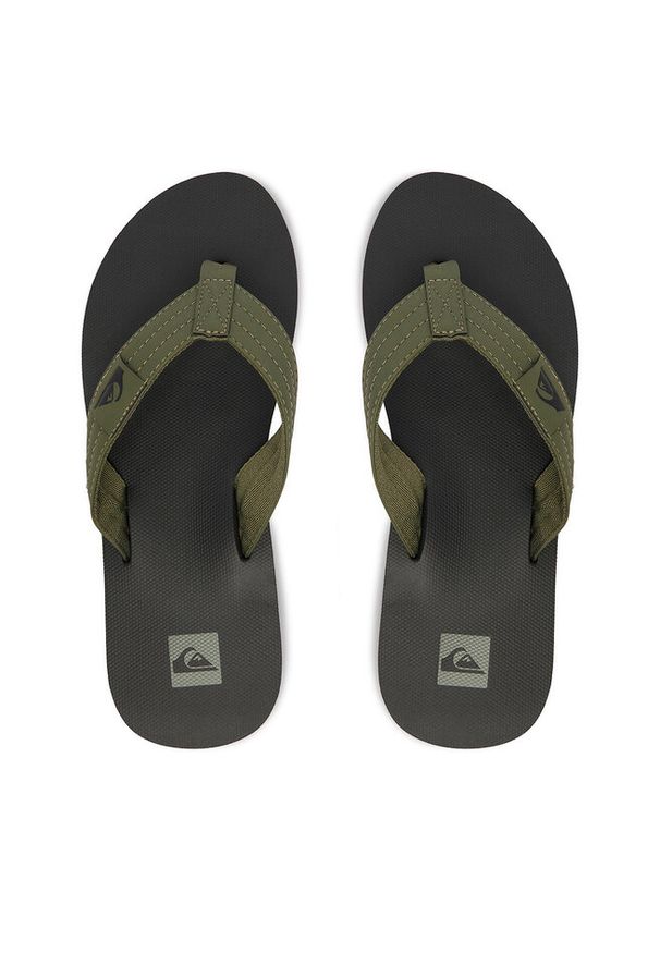 Japonki Quiksilver. Kolor: zielony