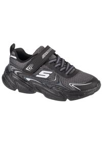 skechers - Buty sportowe Sneakersy chłopięce, Wavetronic - Ravlor. Kolor: czarny. Sport: turystyka piesza