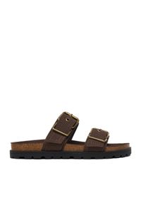 Klapki DeeZee. Kolor: brązowy #1