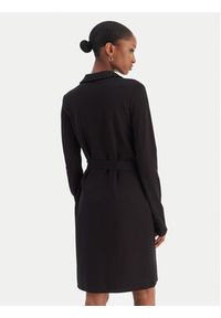 Liu Jo Sukienka codzienna TF5224 JS182 Czarny Regular Fit. Okazja: na co dzień. Kolor: czarny. Materiał: syntetyk. Typ sukienki: proste. Styl: casual #5