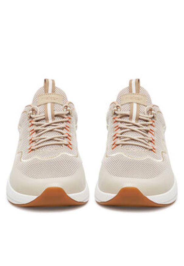 Rieker Sneakersy N8504-60 Beżowy. Kolor: beżowy. Materiał: materiał