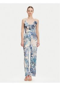 Guess Kombinezon W5GD72 KBAC2 Niebieski Regular Fit. Kolor: niebieski. Materiał: syntetyk