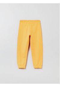 OVS Spodnie dresowe 1753433 Pomarańczowy Regular Fit. Kolor: pomarańczowy. Materiał: dresówka