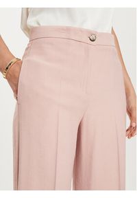 ViCOLO Spodnie materiałowe TB0049 Różowy Regular Fit. Kolor: różowy. Materiał: wiskoza #4