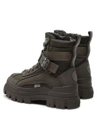 Buffalo Trzewiki Aspha Com1 Laceup Mi BN1622160 Khaki. Kolor: brązowy. Materiał: skóra #4