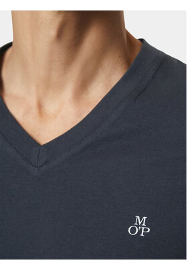 Marc O'Polo T-Shirt 422 2012 51616 Granatowy Regular Fit. Typ kołnierza: polo. Kolor: niebieski. Materiał: bawełna