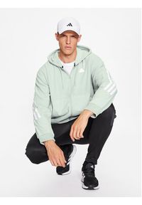 Adidas - adidas Bluza Future Icons 3-Stripes IJ8862 Szary Loose Fit. Kolor: szary. Materiał: syntetyk #3