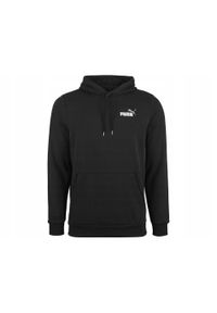 Bluza sportowa z kapturem męska czarna Puma Ess+ 2 Coi Small Logo. Typ kołnierza: kaptur. Kolor: czarny. Sport: fitness