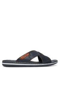 Klapki Rieker. Kolor: niebieski #1