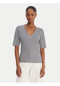 Weekend Max Mara T-Shirt Opzione 2615941042 Granatowy Regular Fit. Kolor: niebieski. Materiał: len #1
