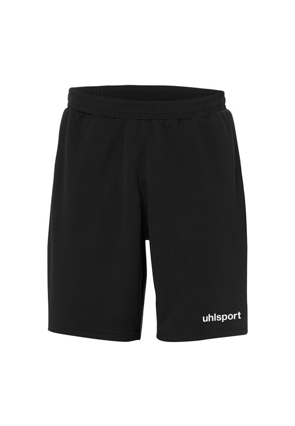 UHLSPORT - Szorty Uhlsport Essential PES. Kolor: czarny. Materiał: poliester, materiał. Sport: fitness, piłka nożna