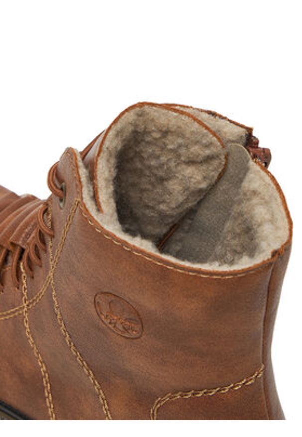 Rieker Trzewiki CEO-Y3420-24 Brązowy. Kolor: brązowy. Materiał: materiał, syntetyk