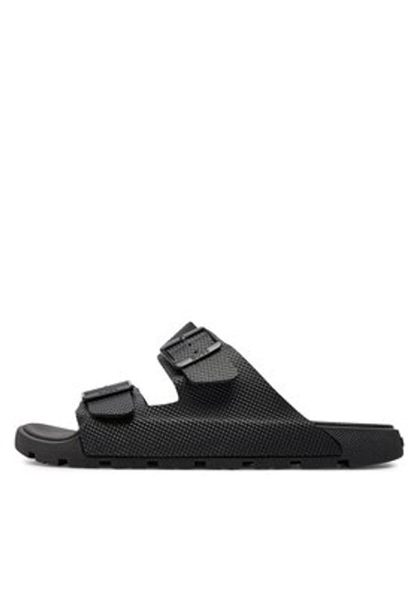 BOSS - Boss Klapki Surfley Sand Dmpr N 50505540 Czarny. Kolor: czarny