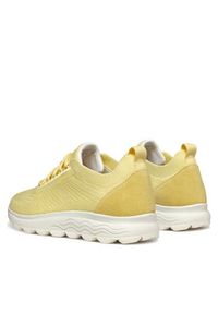 Geox Sneakersy D Spherica D15NUA 06K22 C2004 Żółty. Kolor: żółty. Materiał: materiał #5