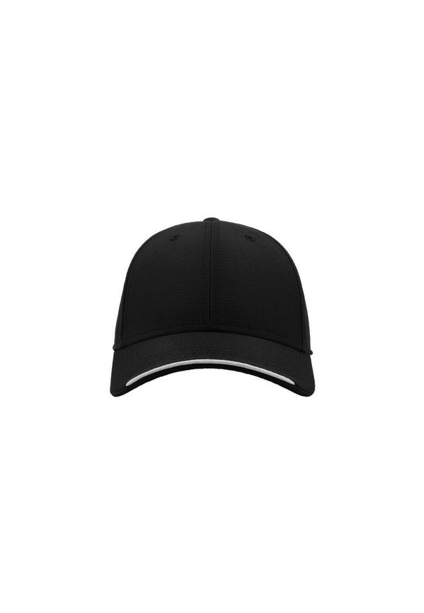 ATLANTIS - Estoril Jacquard Weave 6 Panel Cap. Kolor: czarny