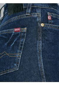 Big-Star - Jeansy damskie z prostą nogawką granatowe Myrra 545. Stan: podwyższony. Kolor: niebieski. Styl: elegancki, klasyczny #5
