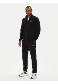 EA7 Emporio Armani Dres 8NPV61 PJVRZ MC004 Czarny Regular Fit. Kolor: czarny. Materiał: bawełna #1