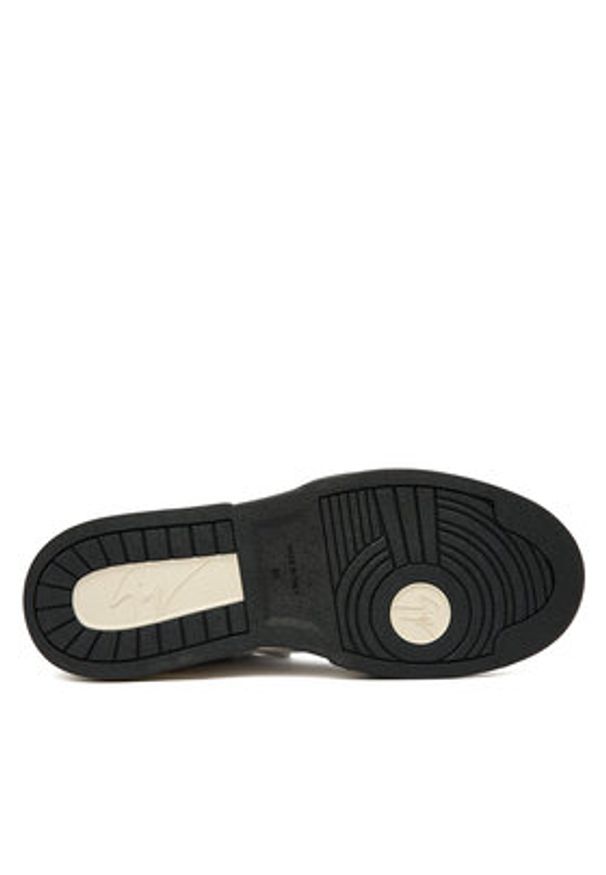 Giuseppe Zanotti Sneakersy RU50014/001 Biały. Kolor: biały. Materiał: skóra