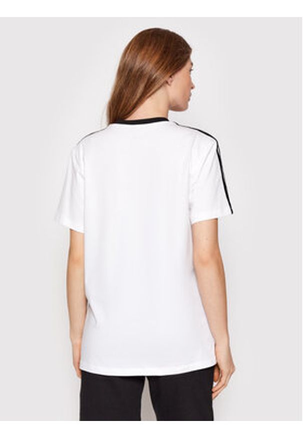 Adidas - adidas T-Shirt Essentials H10201 Biały Relaxed Fit. Kolor: biały. Materiał: bawełna