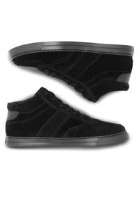 Gino Rossi Sneakersy OTSEGO-54 MI08 Czarny. Kolor: czarny. Materiał: zamsz, skóra #4
