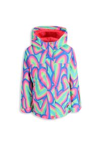 Kurtka narciarska dla dzieci wodoodporna Lemon Explore ZL5. Kolor: wielokolorowy. Materiał: poliester. Sezon: zima. Sport: narciarstwo #1