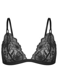 Hunkemöller Biustonosz braletka Stormi 300739 Czarny. Kolor: czarny. Materiał: syntetyk