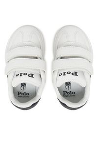 Polo Ralph Lauren Sneakersy Heritage Court III RL02068112 Biały. Kolor: biały. Materiał: skóra #6