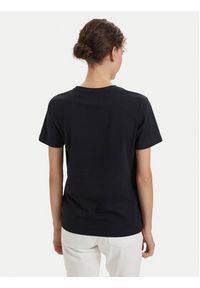 Beverly Hills Polo Club T-Shirt P-SS26W-TS085 Granatowy Regular Fit. Typ kołnierza: polo. Kolor: niebieski. Materiał: bawełna #5