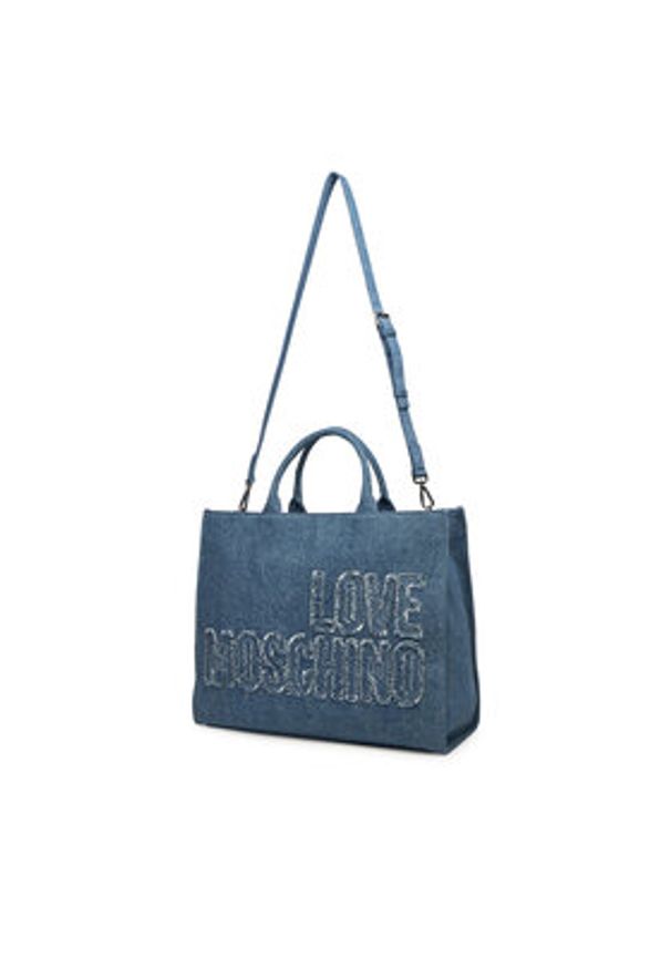 Love Moschino - LOVE MOSCHINO Torebka JC4242PP0MKM0750 Niebieski. Kolor: niebieski