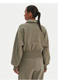 Adidas - adidas Bluza JM1101 Zielony Loose Fit. Kolor: zielony. Materiał: bawełna #2