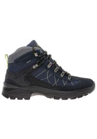Buty Grisport 14510S56G - czarno-granatowe. Kolor: czarny, niebieski, wielokolorowy. Materiał: zamsz, materiał, skóra. Szerokość cholewki: normalna. Sport: wspinaczka, turystyka piesza #1