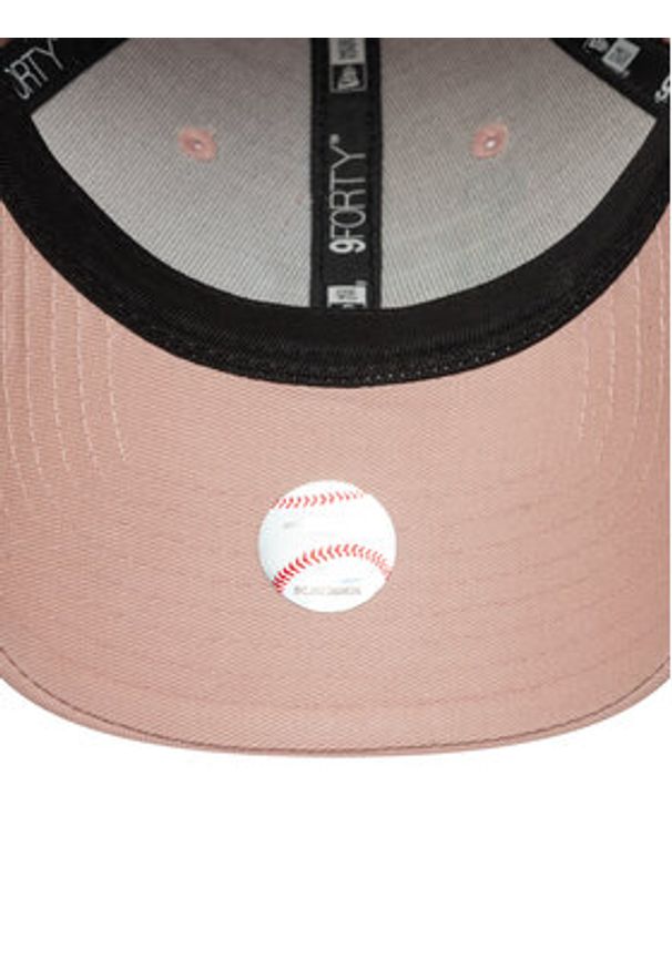 New Era Czapka z daszkiem New York Yankees Womens MLB 9FORTY 60667503 Różowy. Kolor: różowy. Materiał: materiał, bawełna