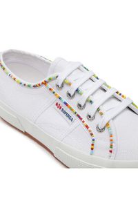 Superga Tenisówki Multicolor Beads 2750 S31352W Biały. Kolor: biały. Materiał: materiał