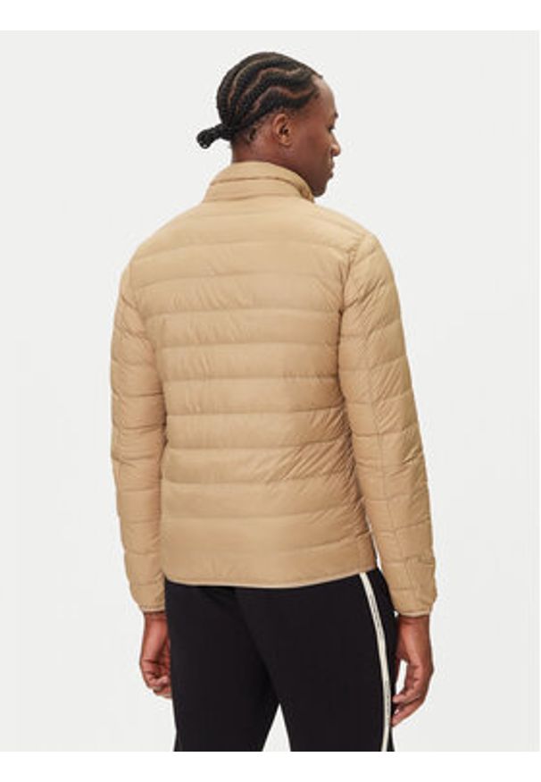 EA7 Emporio Armani Kurtka puchowa 8NPB23 PNGPZ U6171 Beżowy Regular Fit. Kolor: beżowy. Materiał: syntetyk