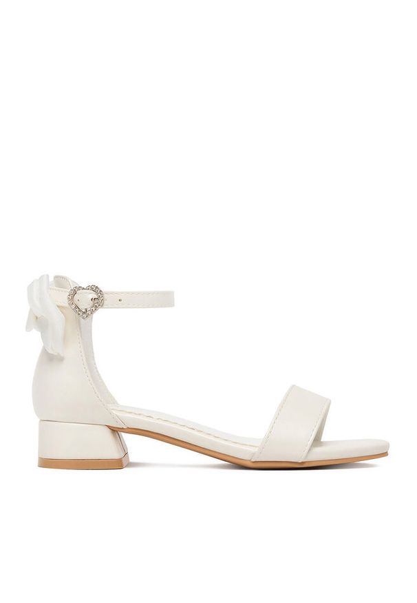 Sandały DeeZee. Kolor: biały