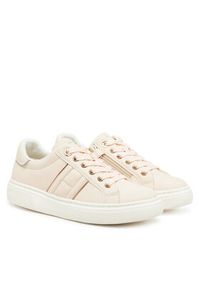 TOMMY HILFIGER - Tommy Hilfiger Sneakersy Low Cut Lace-Up Sneake 3A9-33745-1439 Różowy. Kolor: różowy. Materiał: skóra #3