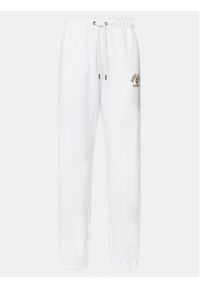 Guess Jeans Spodnie dresowe W5RB63 K68I4 Biały Regular Fit. Kolor: biały. Materiał: bawełna #4