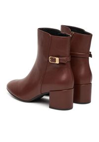 HÖGL Botki Ella 0-134123-2900 Bordowy. Kolor: czerwony. Materiał: skóra #2