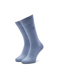 TOMMY HILFIGER - Tommy Hilfiger Skarpety długie 371111134 Niebieski. Kolor: niebieski. Materiał: bawełna #5